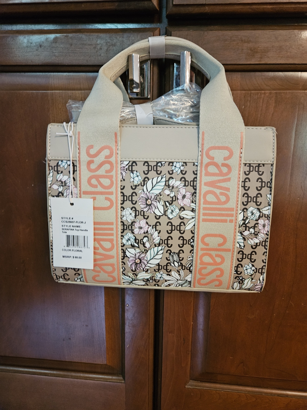Cavalli Class Floral Purse